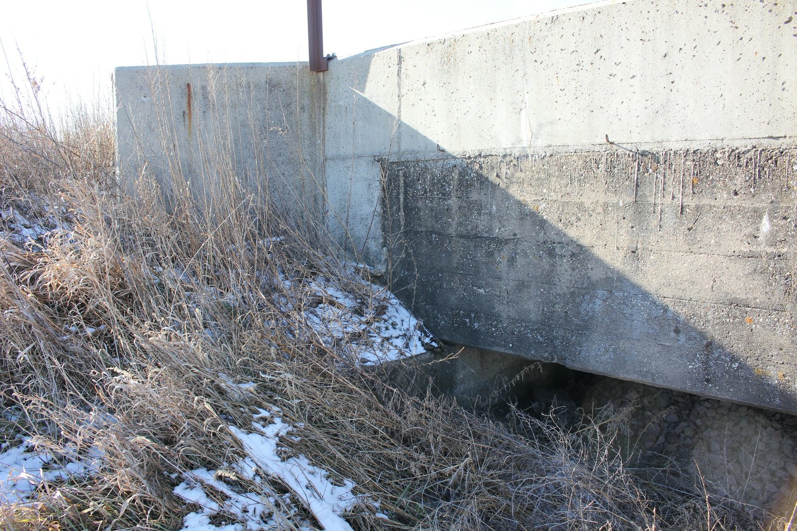 West abutment